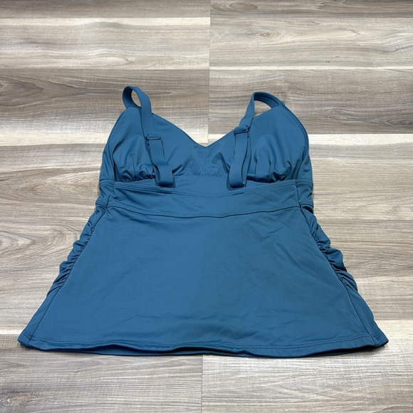 Knix Blue Swimwear Top size small - Picture 6 of 7